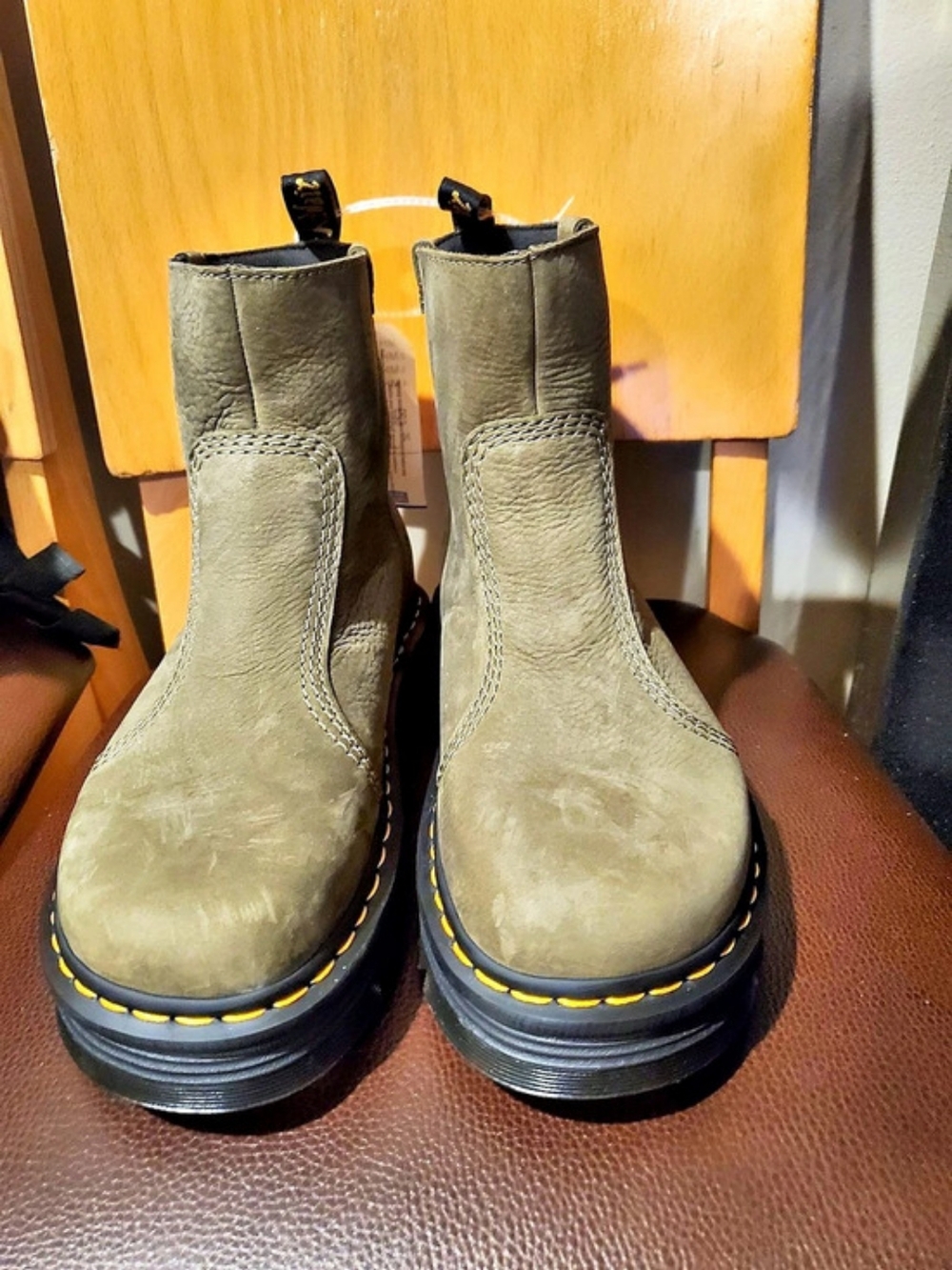 Zebzag Rigger
Slip On Nubuck Boots NWOT Sz 10